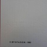 Salvador Dali: Horses, The Christian Knight - Signed Lithograph