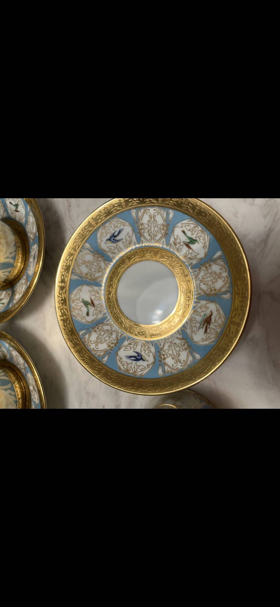 Haviland Parlon Plates and Coffee Cups Service