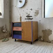 Colorful chest of drawers furniture 60s