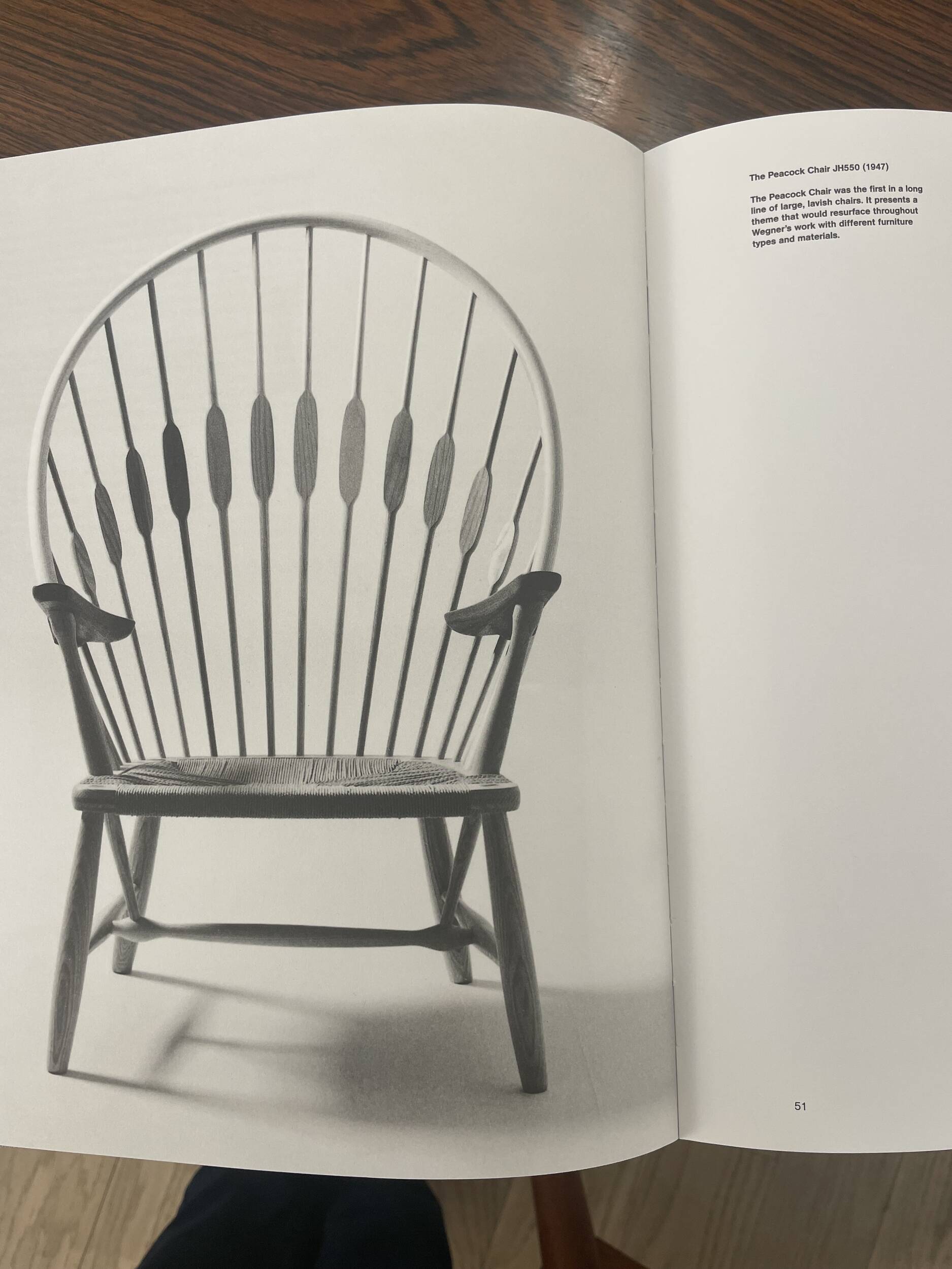 Peacock chair JH550 by Hans J. Wegner