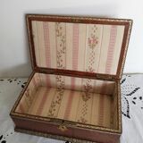 Box, wooden and leather case