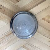 Wall light ceiling light thick glass chrome metal support