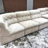 Laauser sofa and armchairs set of modules from the 60s/70s vintage