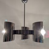 Space Age 3-light chandelier from the 60s/70s