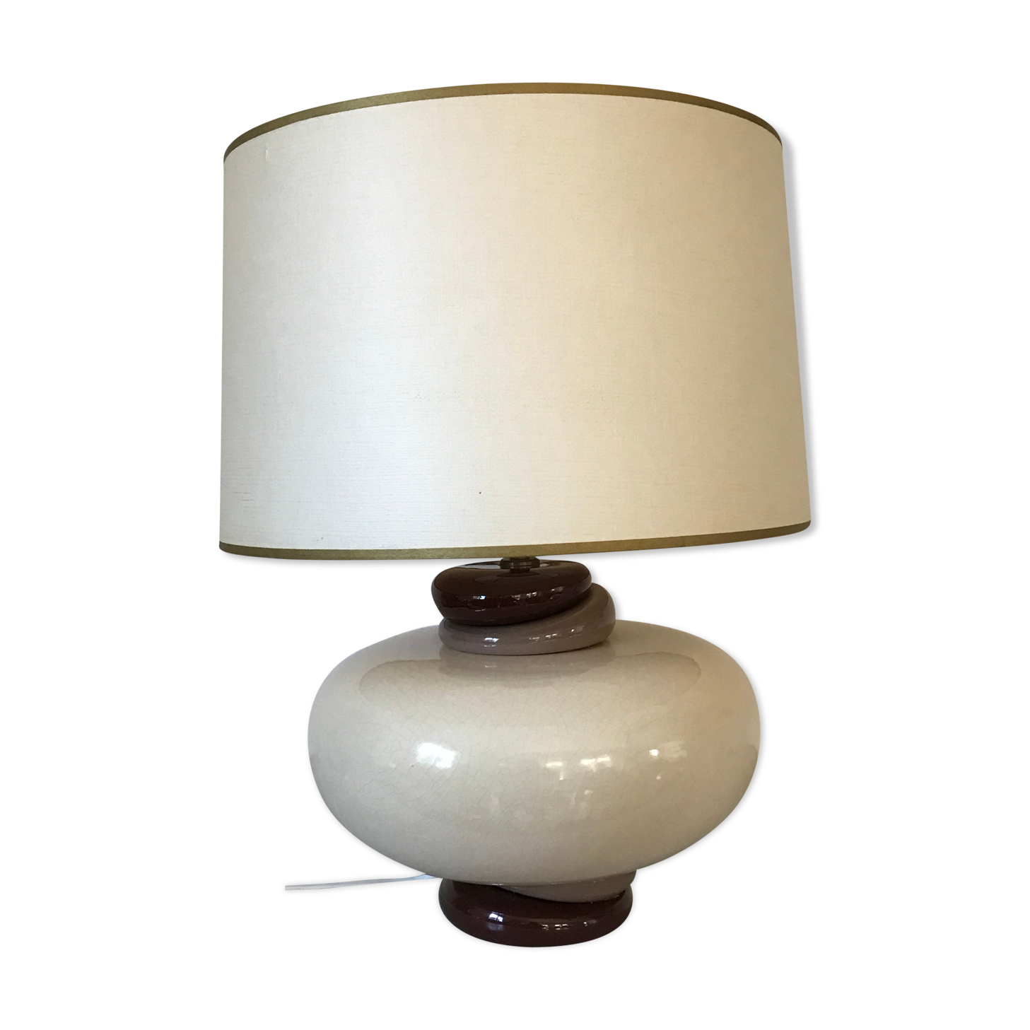 Kostka cracked pebble lamp