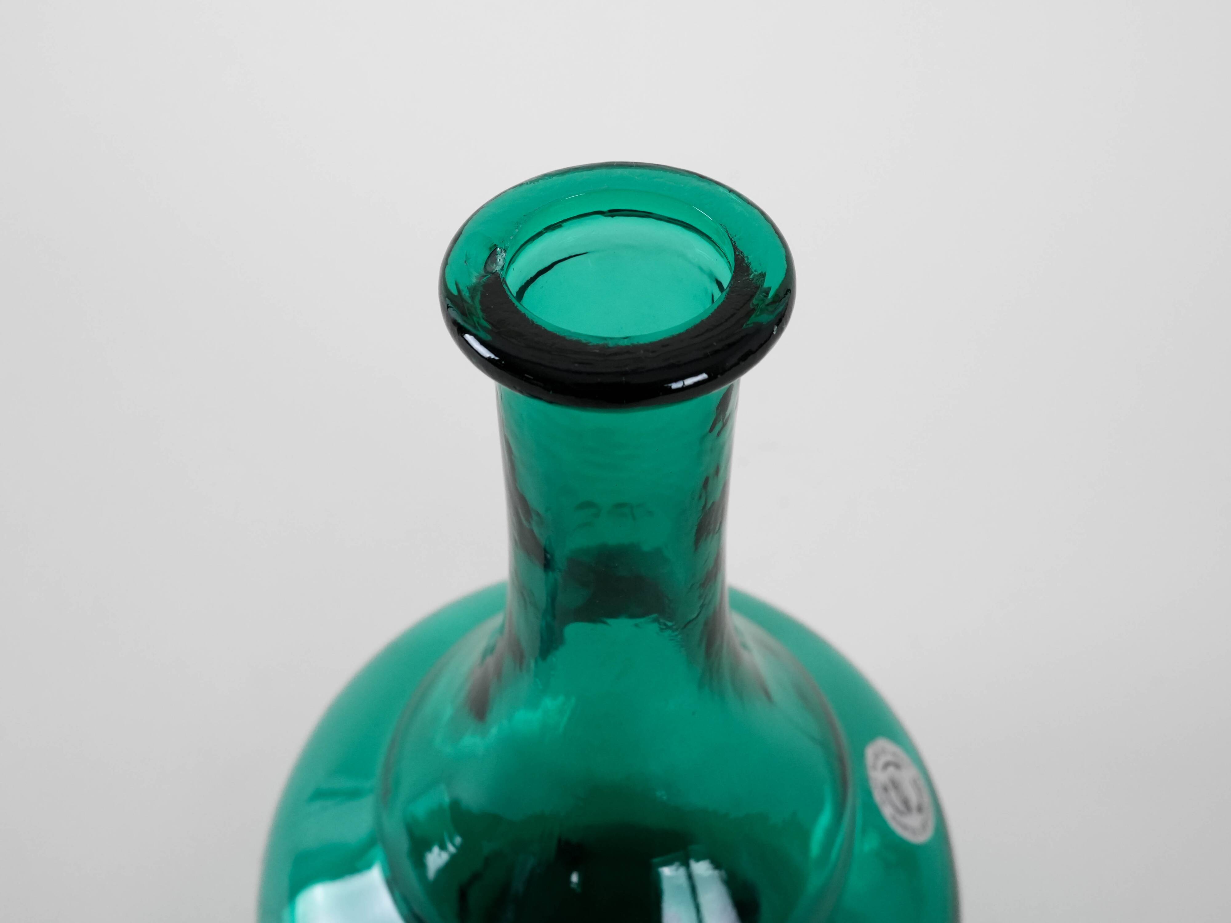 Glass carafe, Spanish design, 1990s, production: Spain