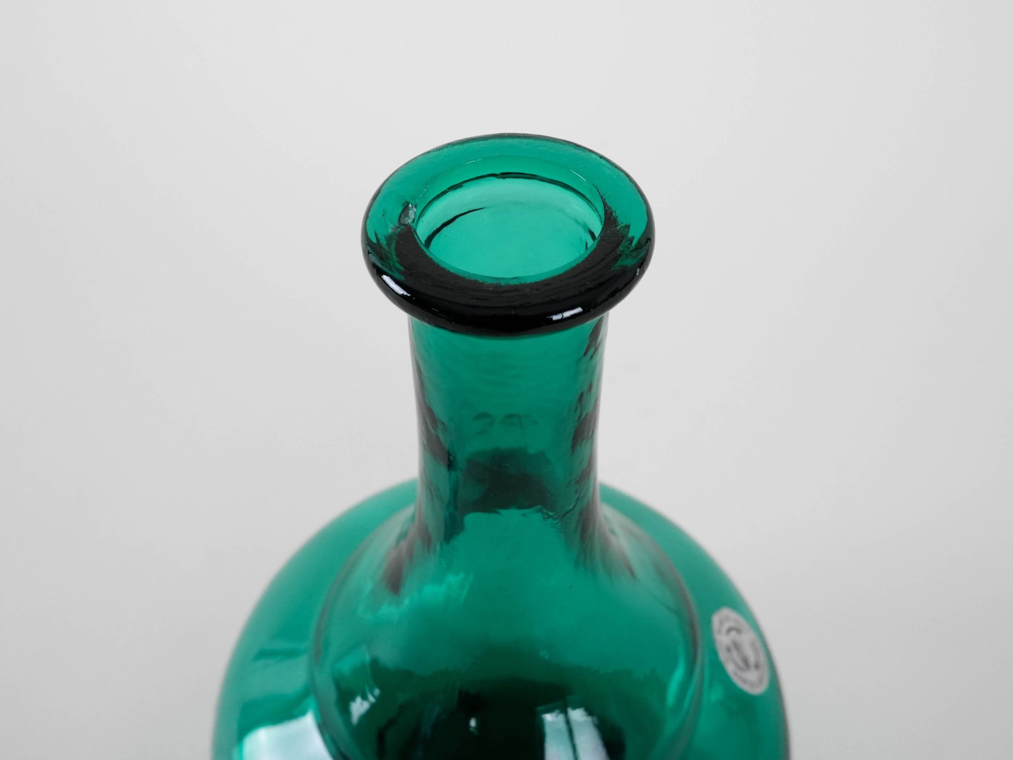 Glass carafe, Spanish design, 1990s, production: Spain