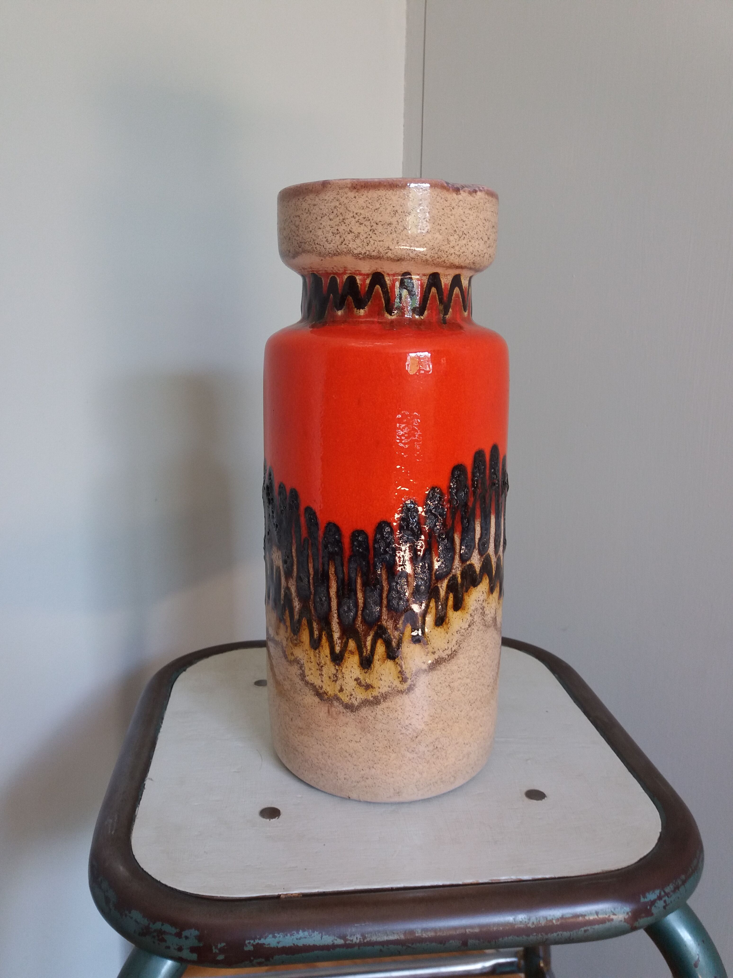 Vase West Germany height 30 cm