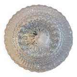 Ceiling light vintage 70s glass and crystal