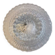 Plafonnier applique vintage années 70 verre er cristal