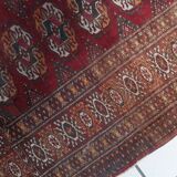 Tapis vintage ouzbek Boukhara fait main 128 cm x 183 cm années 1920