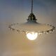 Vintage opaline hanging lamp