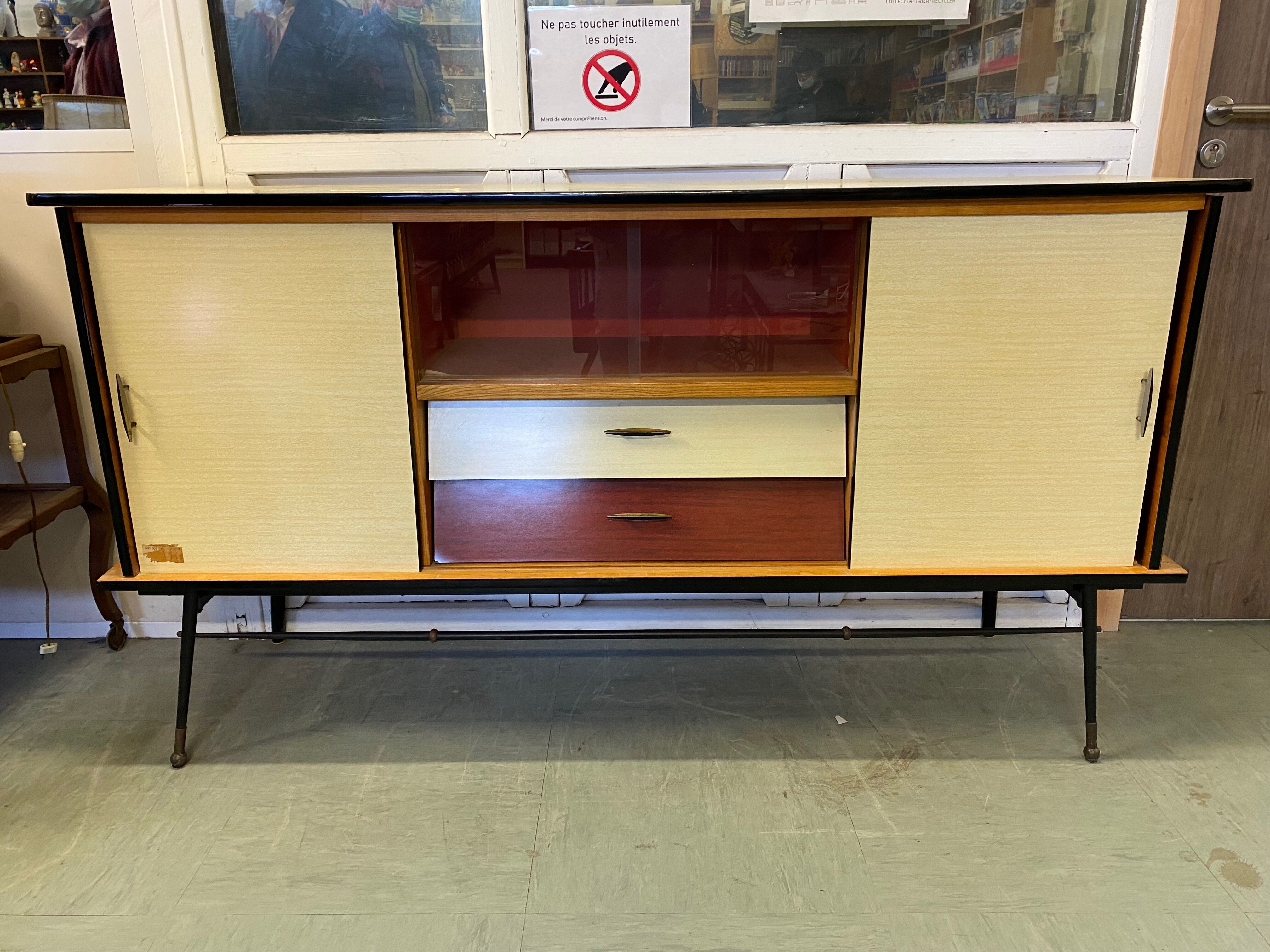 Vintage formica sideboard 1960