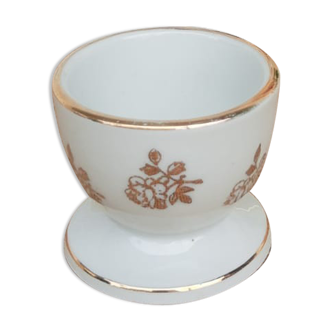 Old Berry egg cup high porcelain France vintage