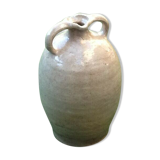 Large model Jarre old two oil coves Glazed ceramic