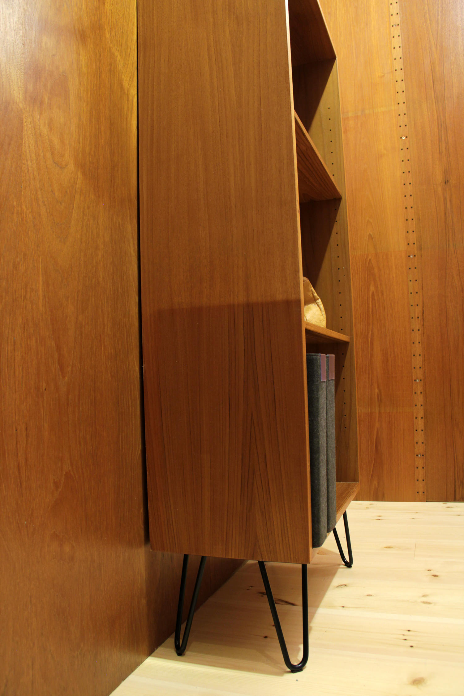 Danish teakwood bookcase by Gunni Omann for Omann Jun, 1960s