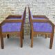Pair of oak armchairs, Amsterdam School, 1930s
