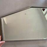 Art Deco beveled mirror 90x50cm