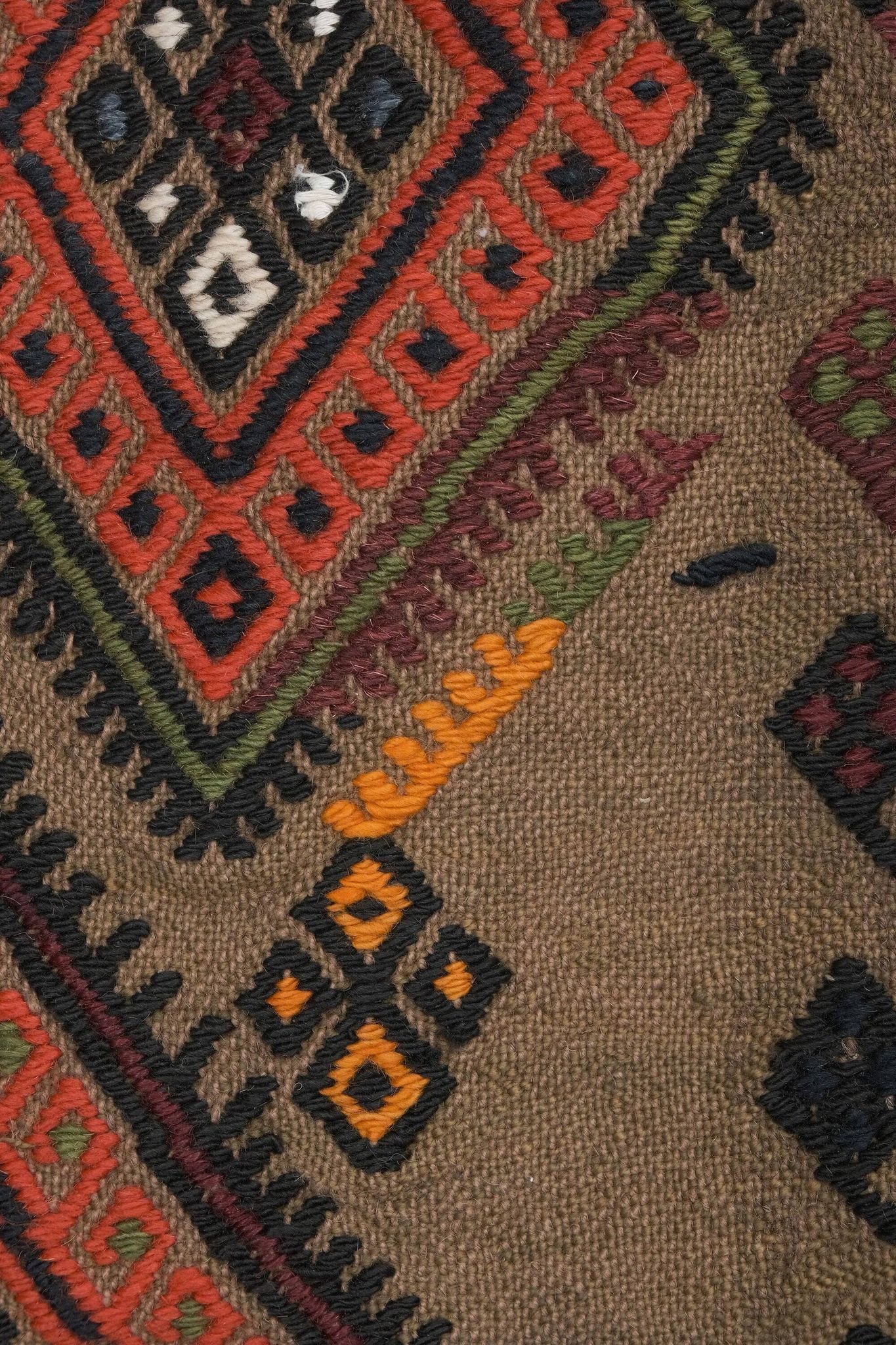 Tapis Kilim turc vintage tissé main