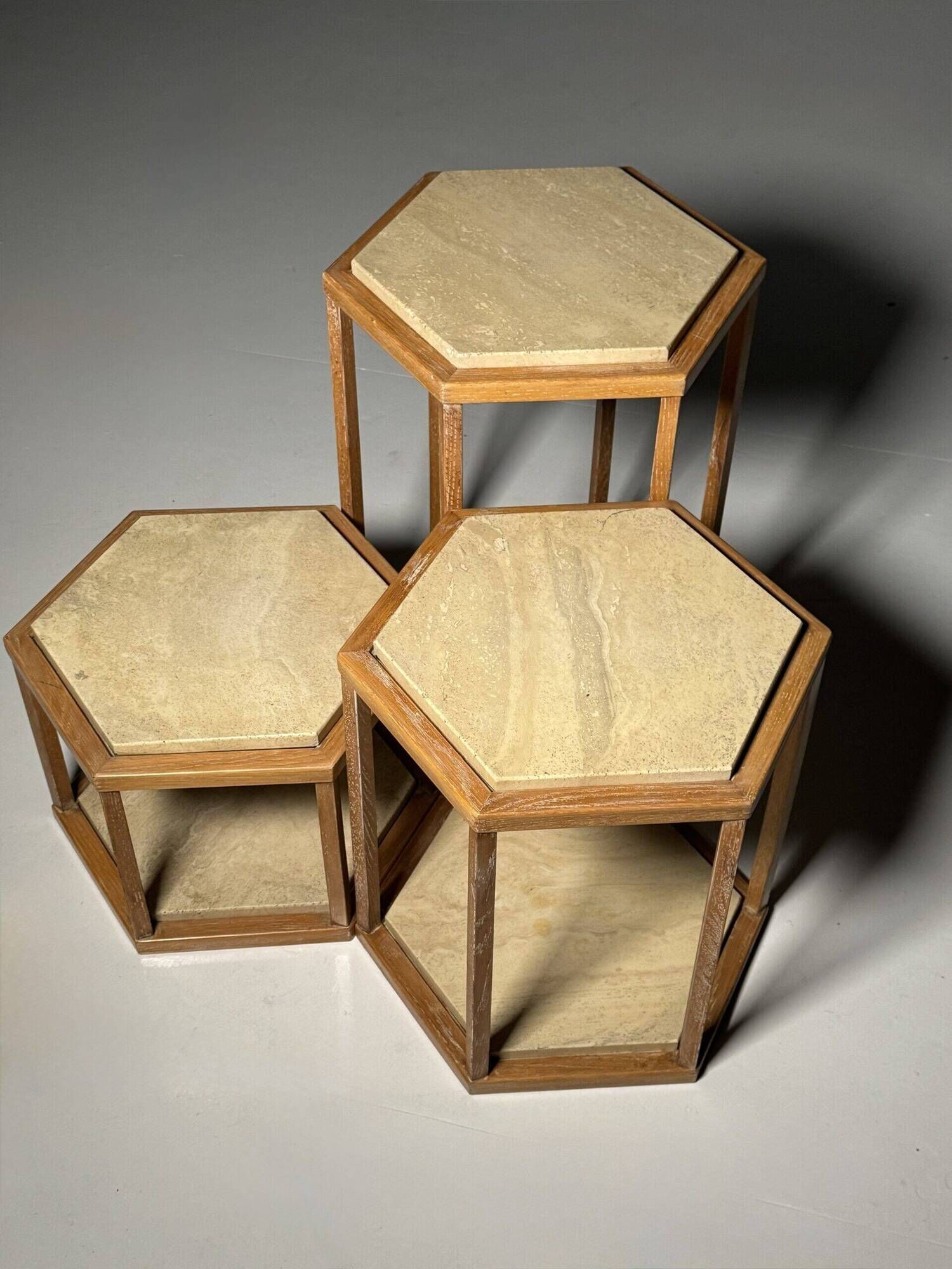 Set of 3 side tables Roche Bobois