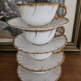 Set of 4 Sarreguemines cups