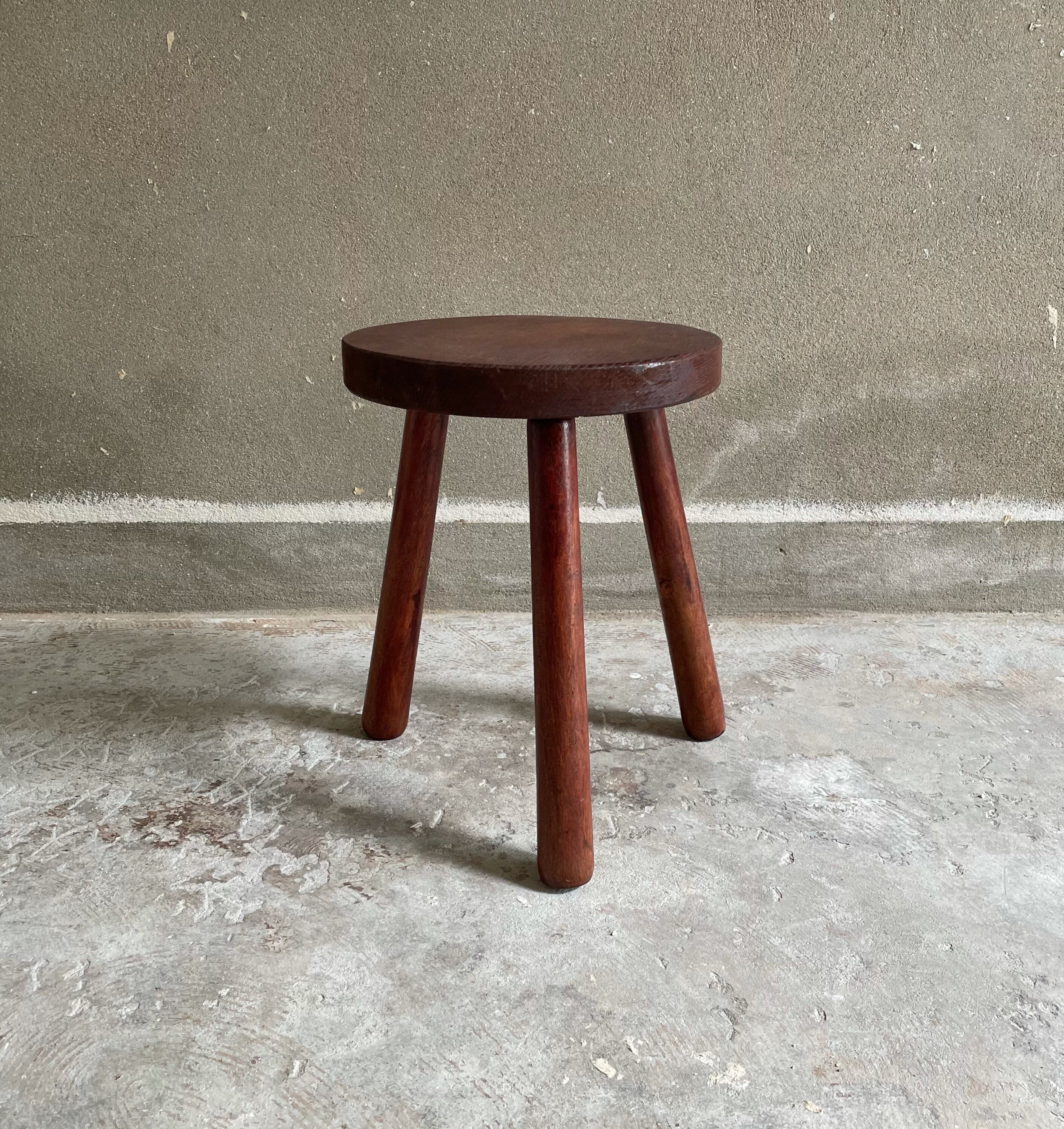 Tripod stool popular work of the 50s