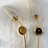 Pair of golden sconces