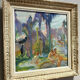 Pastel painting on wove paper Art Deco period around 1930