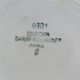 6 vintage soup plates Sarreguemines Digoin
