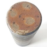 Roll in 1970 vintage stoneware vase