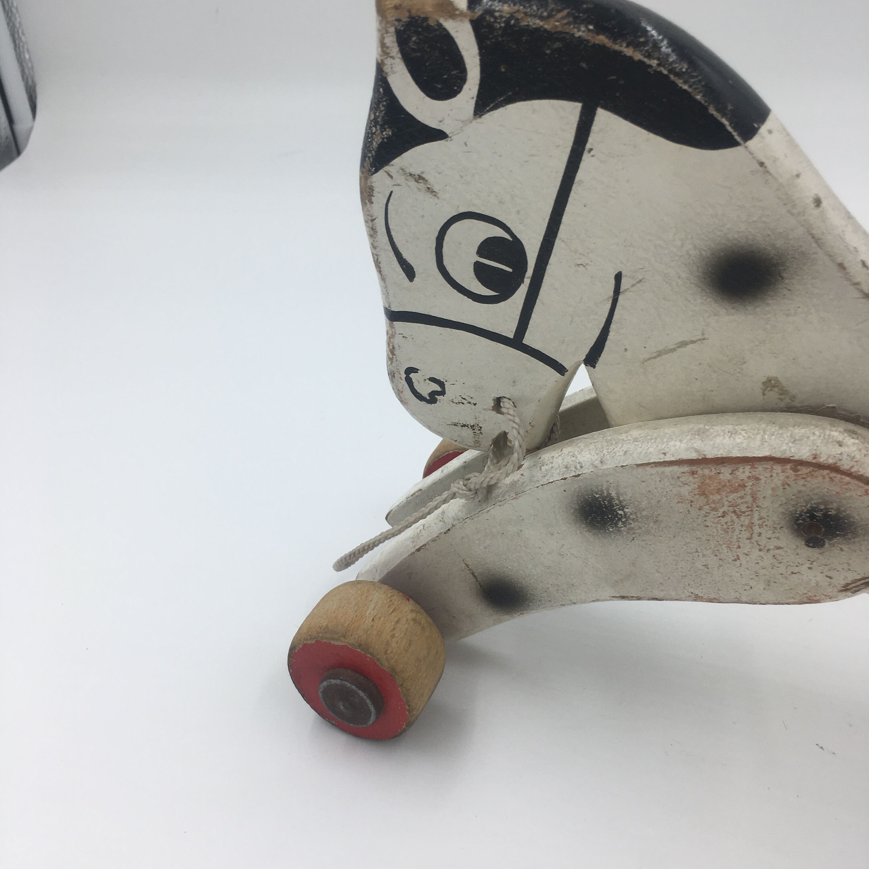 Wooden horse to pull