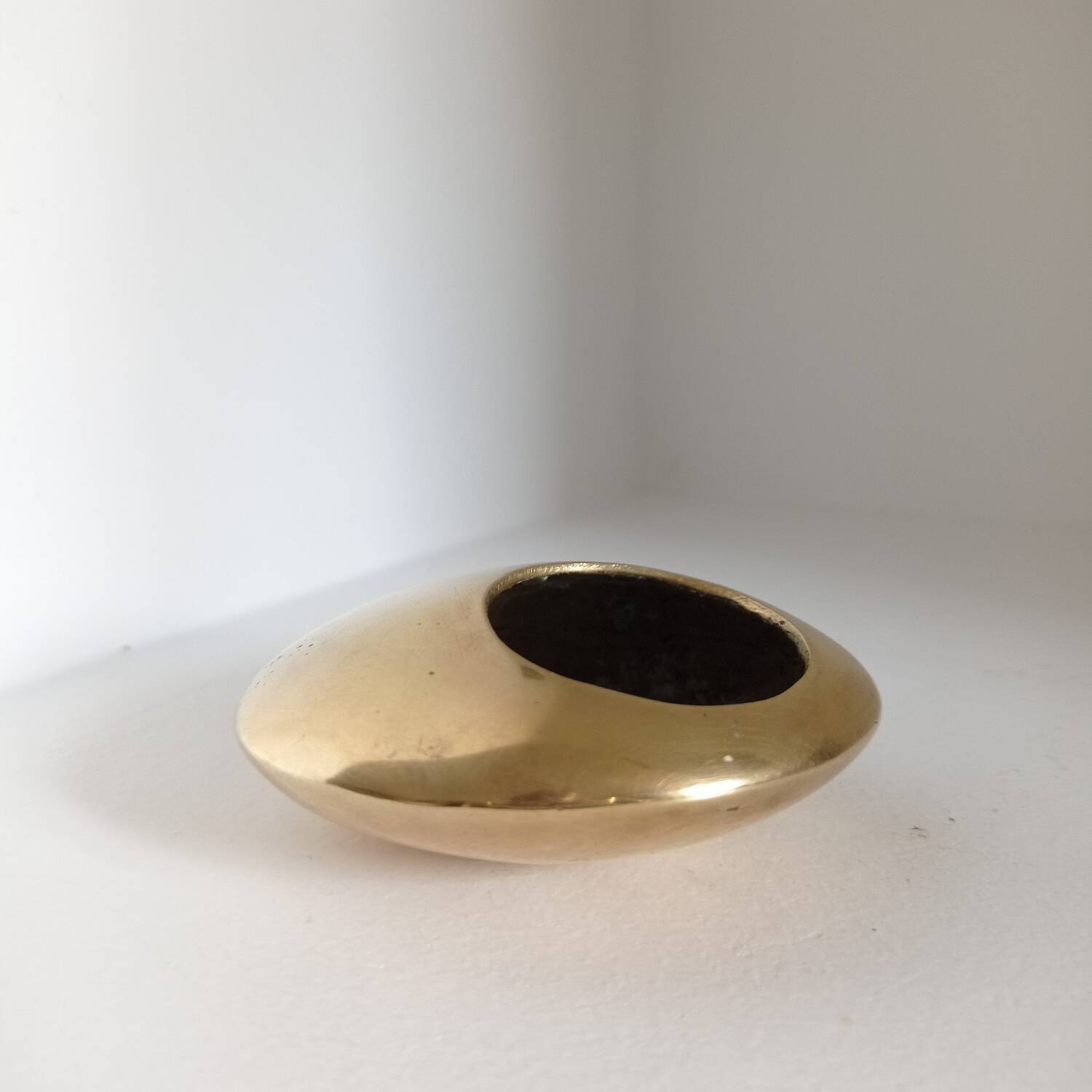 Orb Brass Ashtray