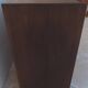 Antique chest of drawers from the 50s with 5 curved drawers, vintage old-style assembly and brass knobs
