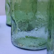 Ensemble verres et carafe cratère lunaire 70