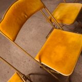 6 vintage opera folding chairs