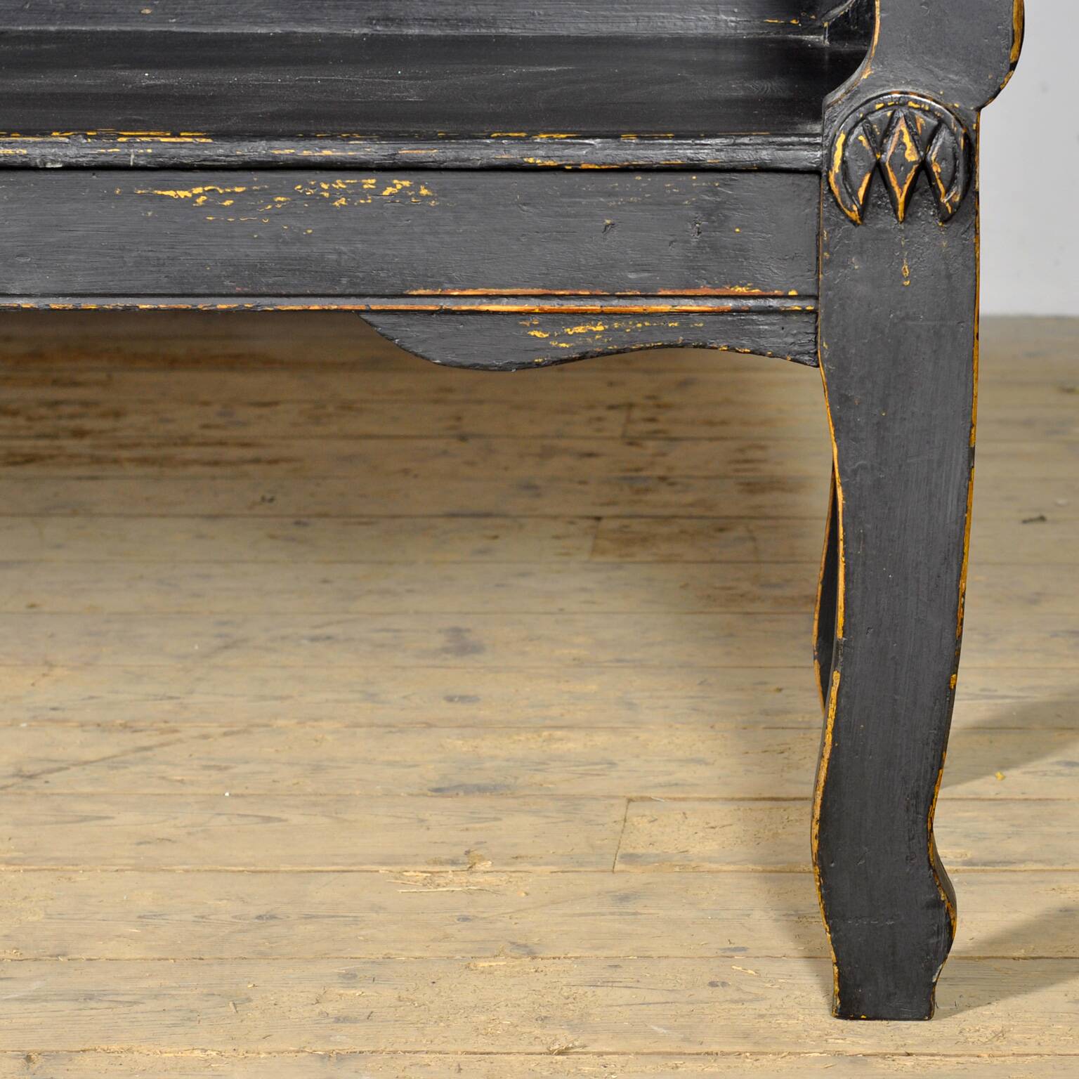 Old pine bench, 1900s