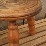 Oak tripod stool