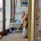 Louis Philippe gilded mirror