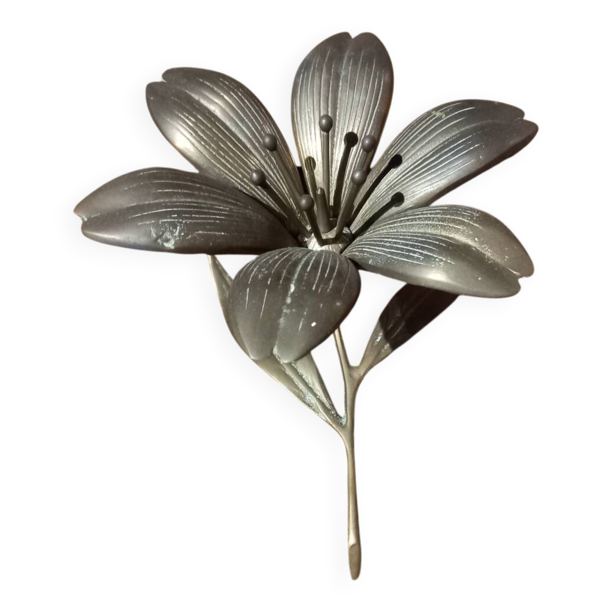 Vintage flower ashtray