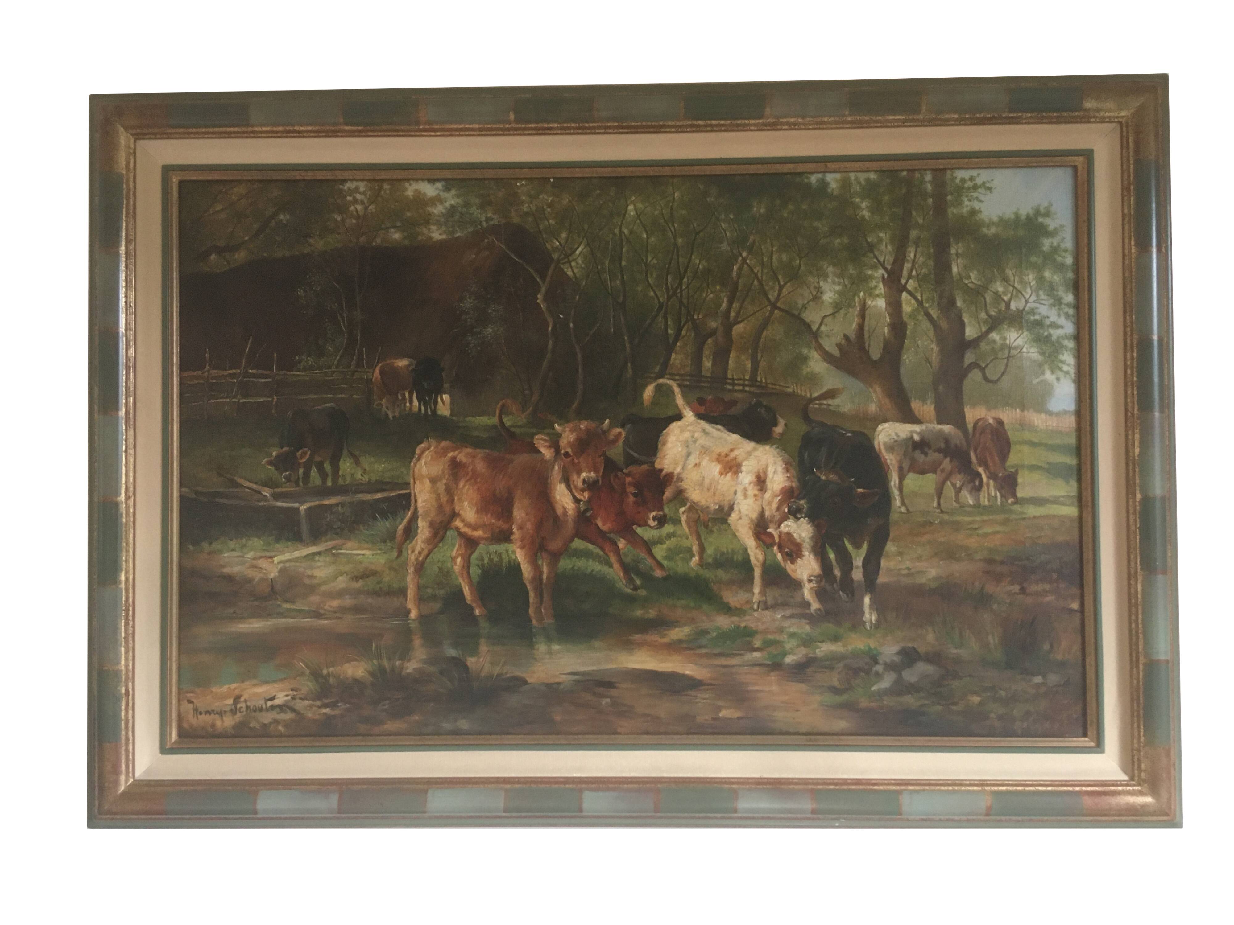 Painting by Henry Schouten