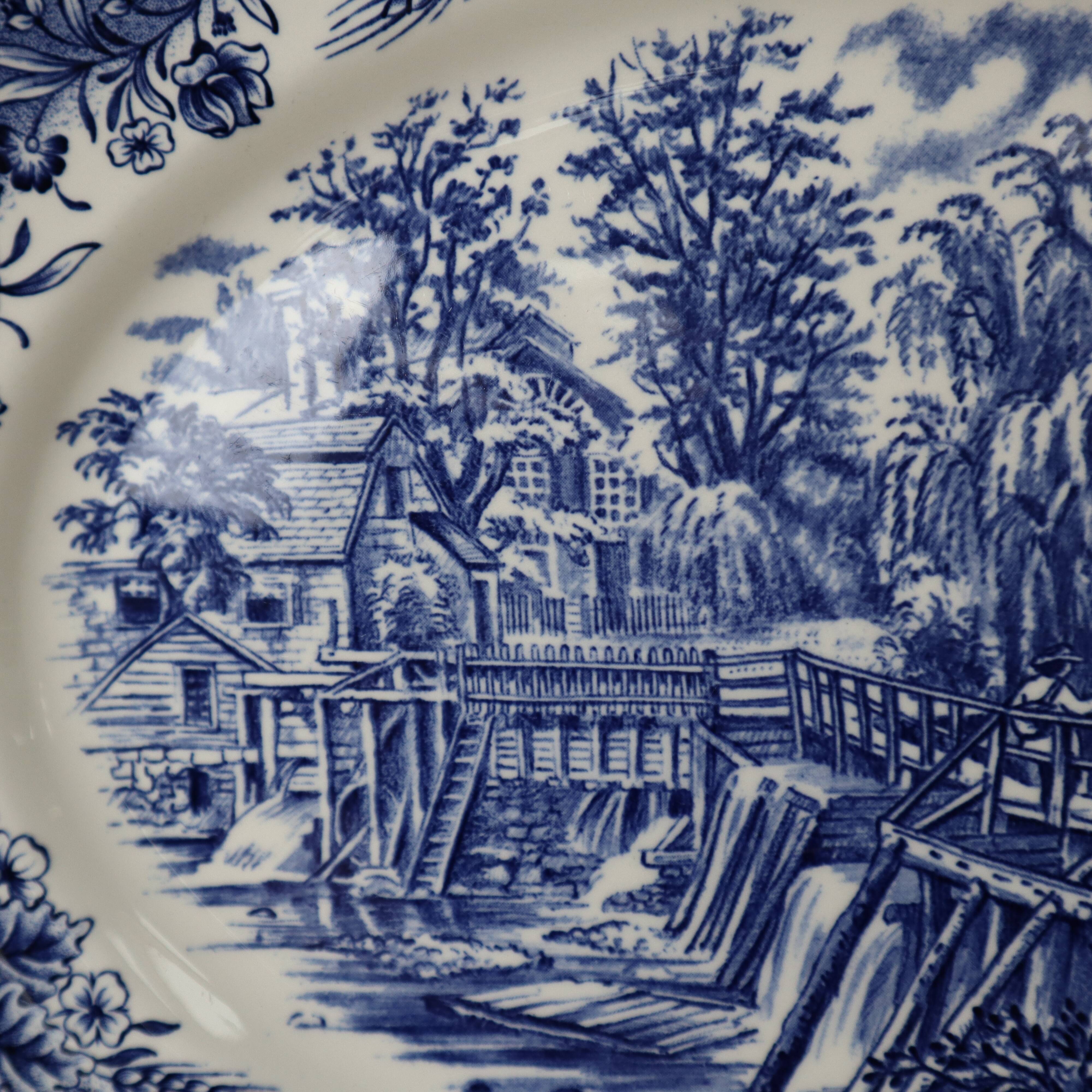 2 Churchill English Oval Serving Dishes