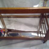 Bar, serving oak 50-60s vintage wheels