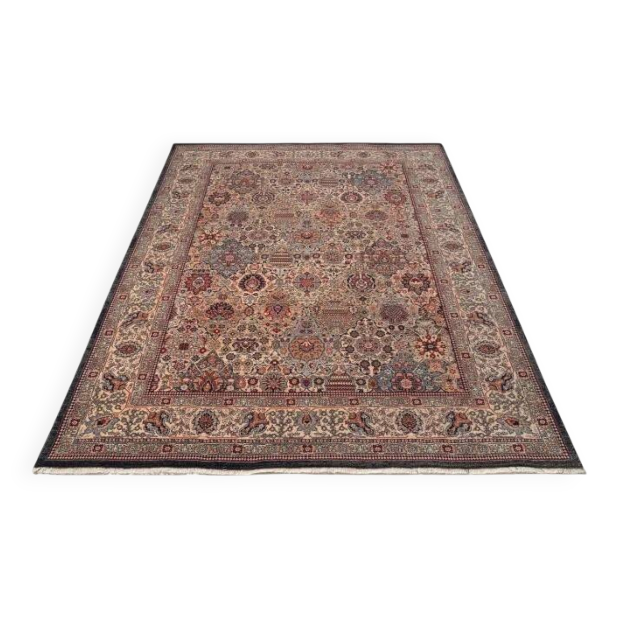 Rustic Persian carpet in wool MOTO in wool