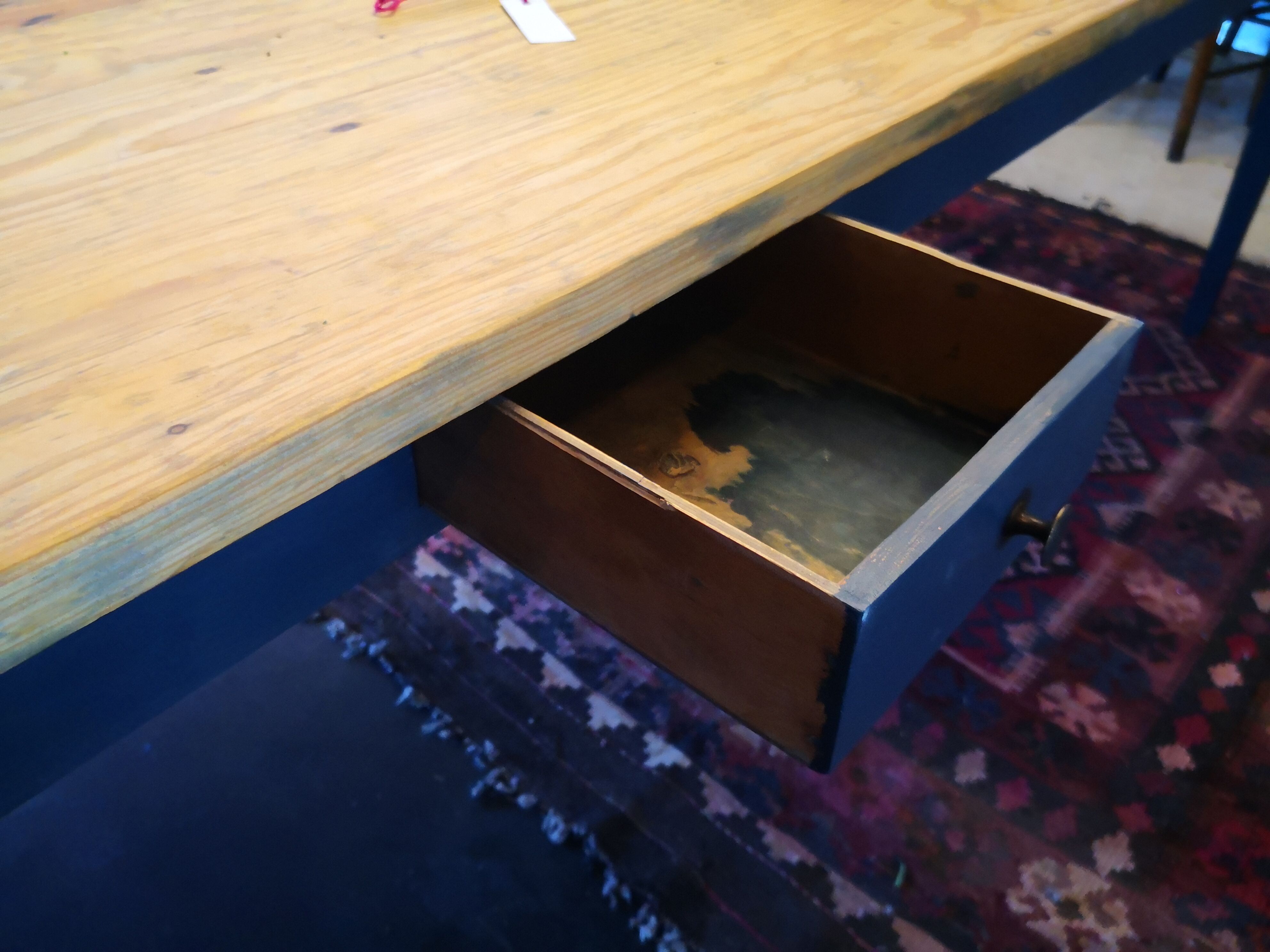 Vintage table, 2,40m, 8 people