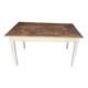 Table de ferme cuisine rustique ancienne -1m30