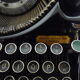 Underwood typewriter writing machine