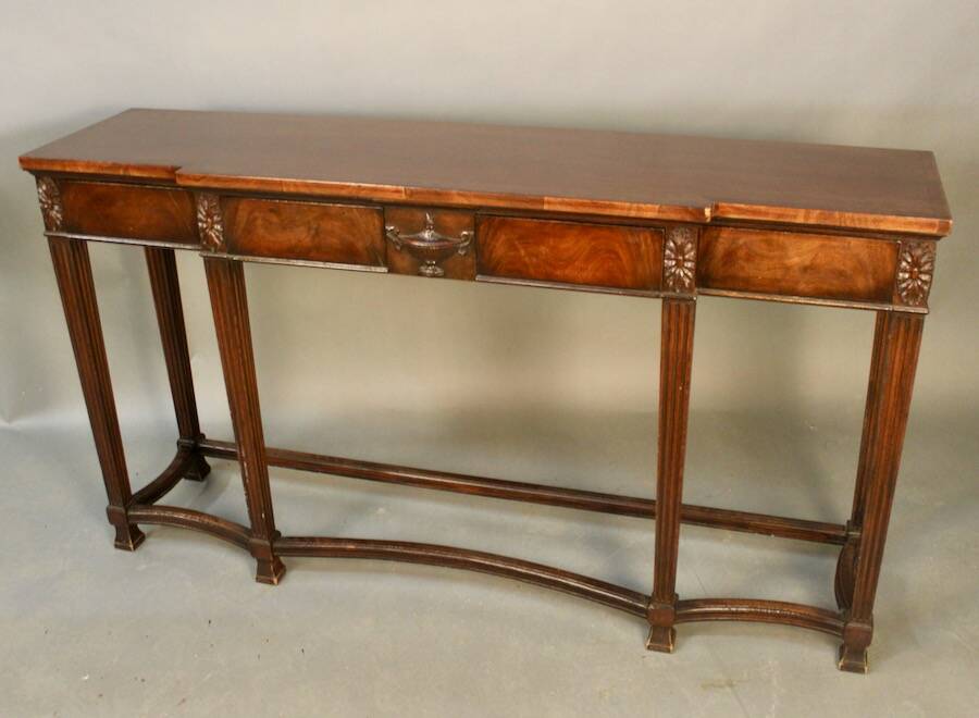 English Mahogany Console Victorian Period