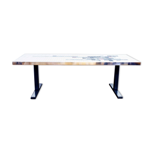 table basse en mosaïque