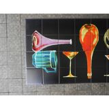 Vintage ceramic coffee table