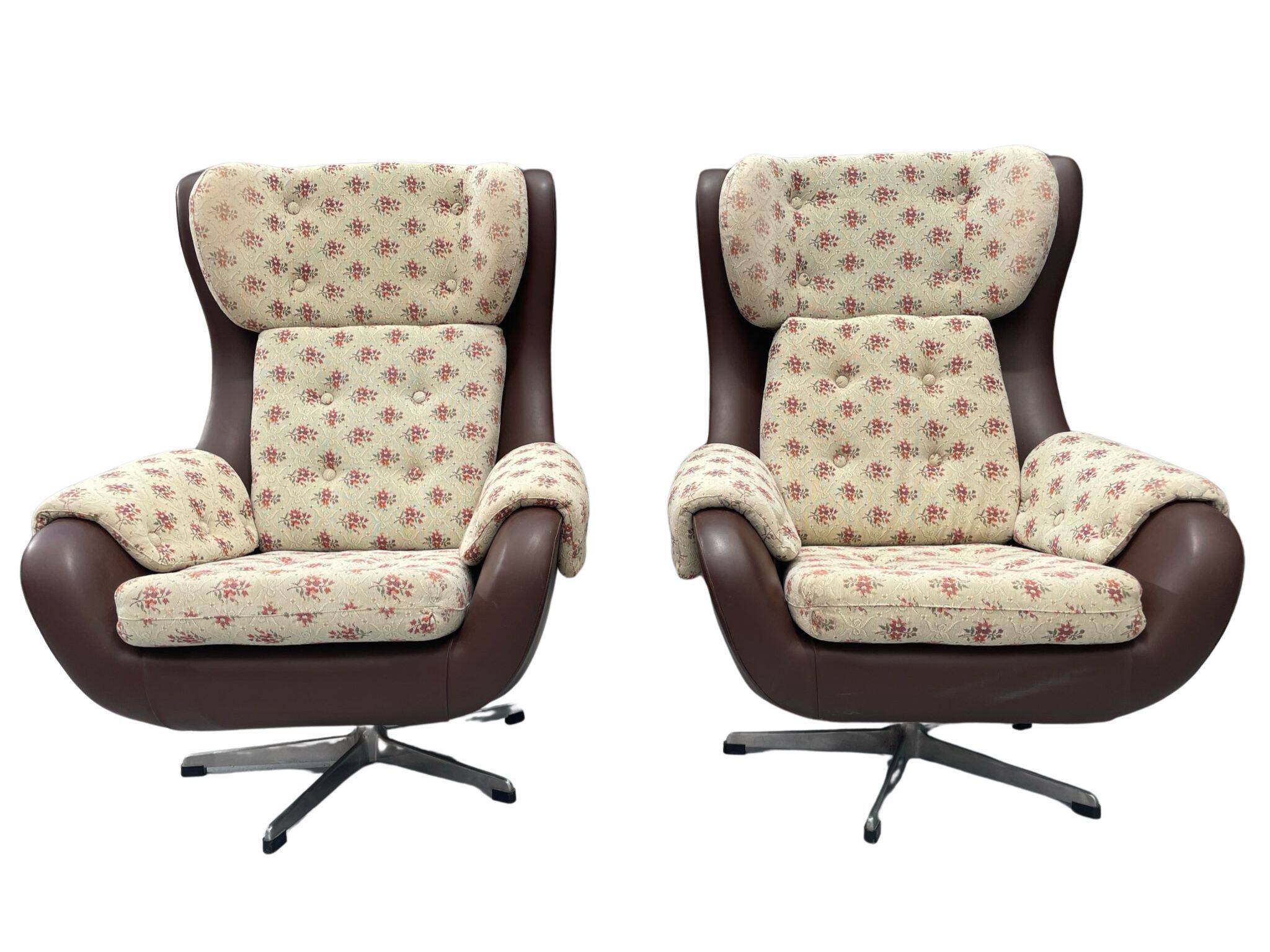 Fauteuil pivotant « Ušák » – ÚP Závody Rousínov, 1960